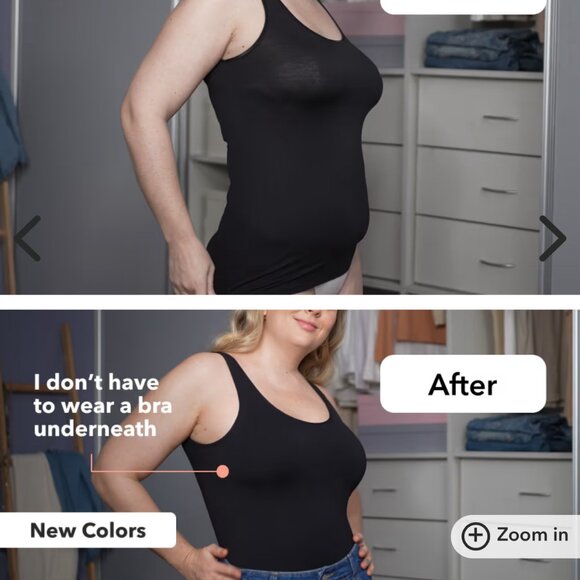 Shapermint Essentials All Day Every Day Tank Cami [A2-6, A2-24 & A4-17] - Picture 3 of 8